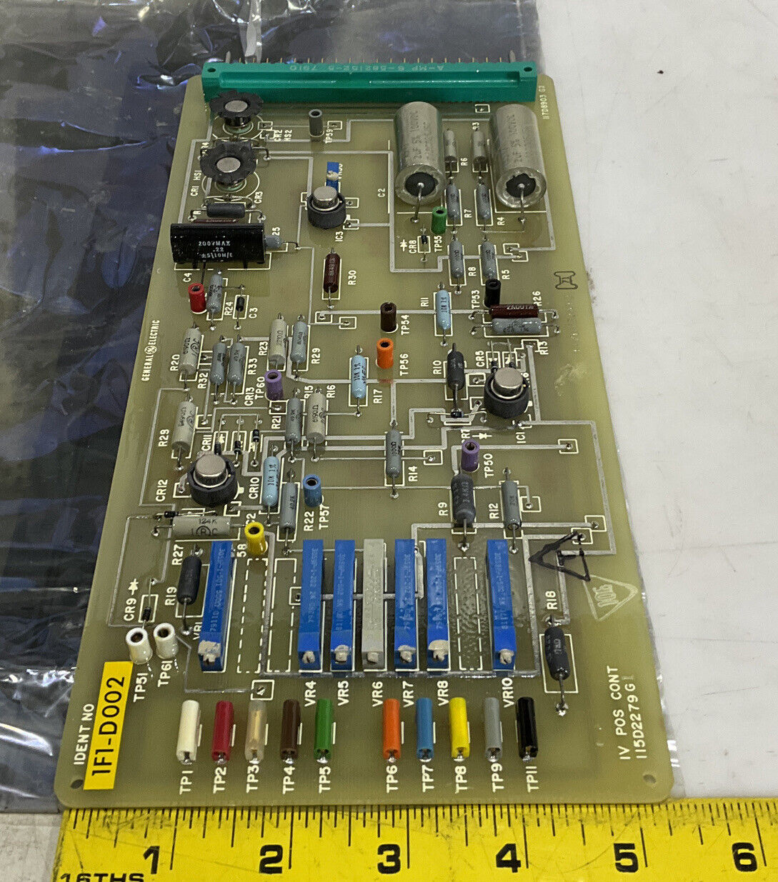 GENERAL ELECTRIC 1F1-D002 115D2279G1 IV POS CONT 373