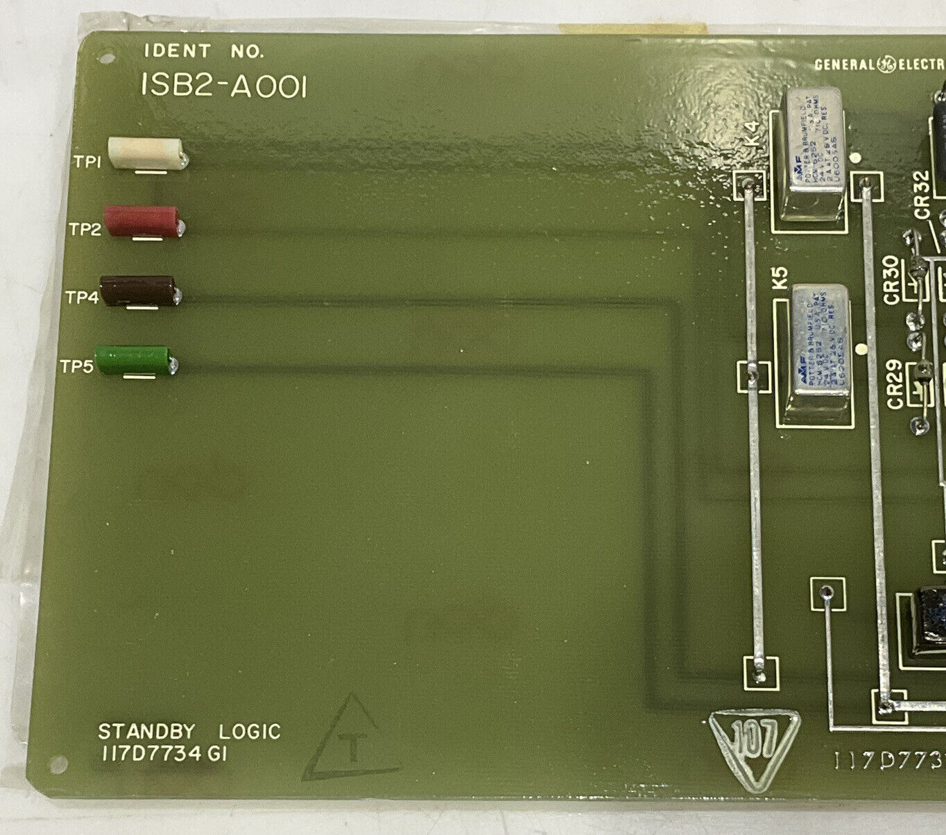 GENERAL ELECTRIC 1SB2-A001 117D7734G1 STANDBY LOGIC 373