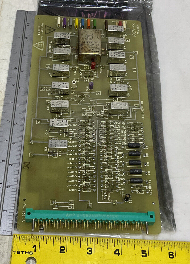 GENERAL ELECTRIC 1S2-A001 117D7318G3 SPD CONT LOGIC 373
