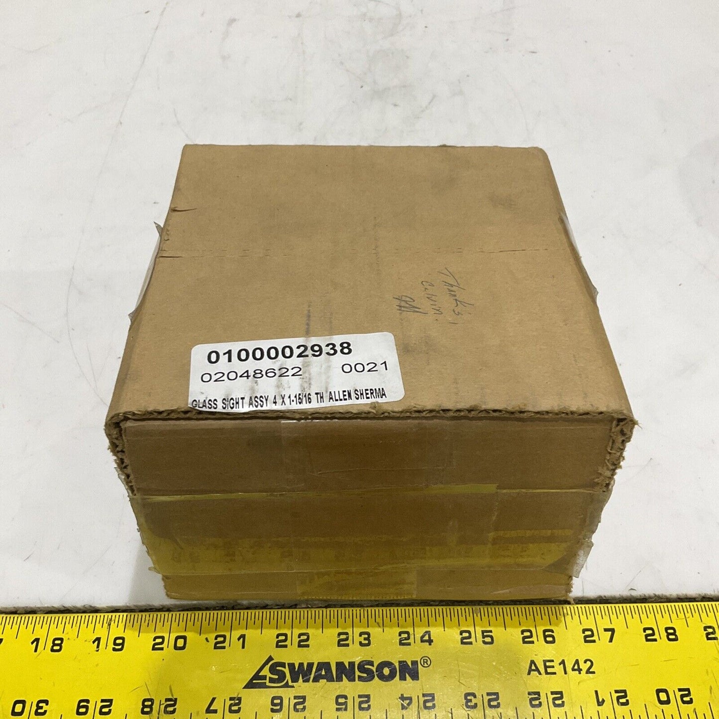 CYCLOPS 107053 SIGHT GLASS ASSEMBLY 4” X 1-15/16 450 TEMP 4WHS 150WP 373