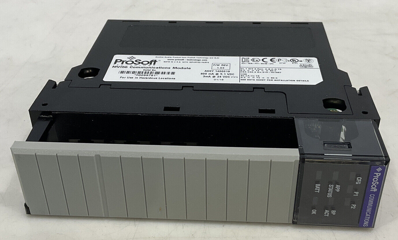 PROSOFT MVI56-MCM COMMUNICATIONS MODULE 373