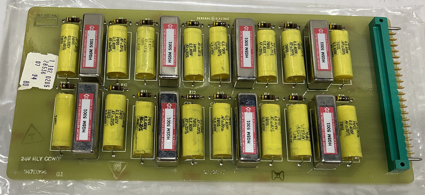 GENERAL ELECTRIC 947D396 24V RLV CCW/P 373