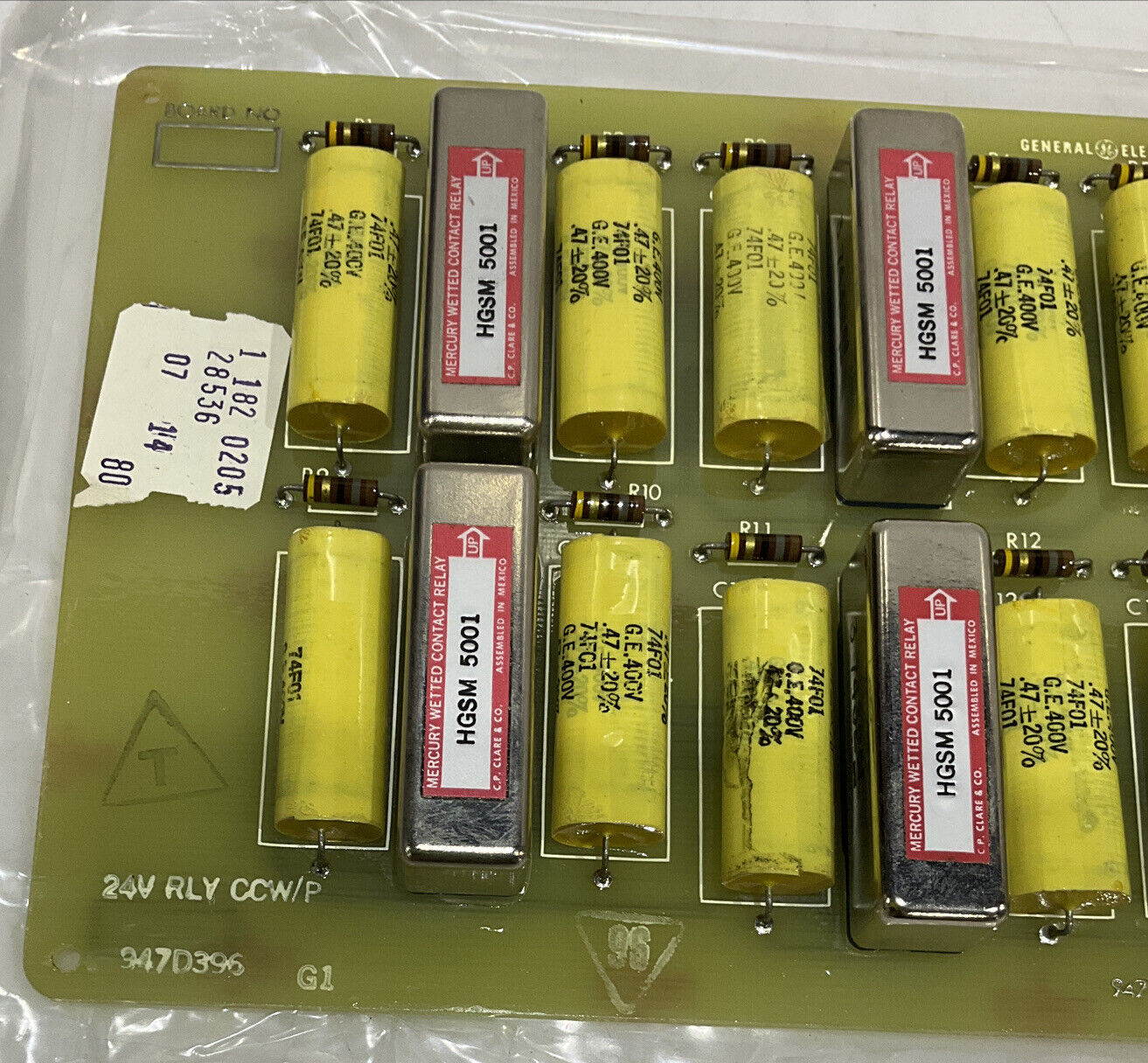 GENERAL ELECTRIC 947D396 24V RLV CCW/P 373