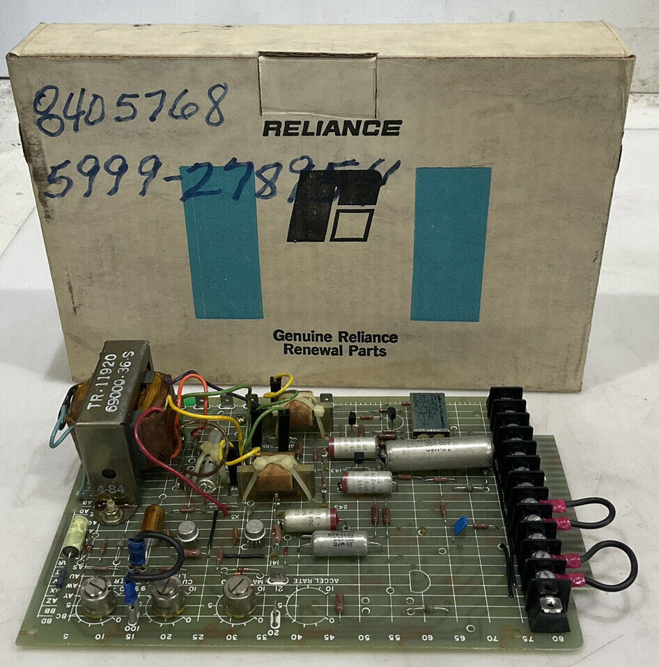 RELIANCE ELECTRIC 0-51381-13 PRINTED CIRCUIT CONTROLLER CARD 39C 373