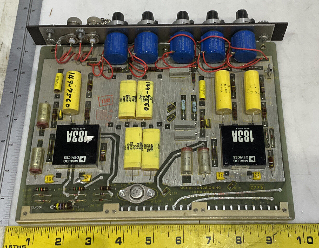 GENERAL ELECTRIC 44C331857-G01 SIGNAL CONDITIONING T FILTER 60HZ 473