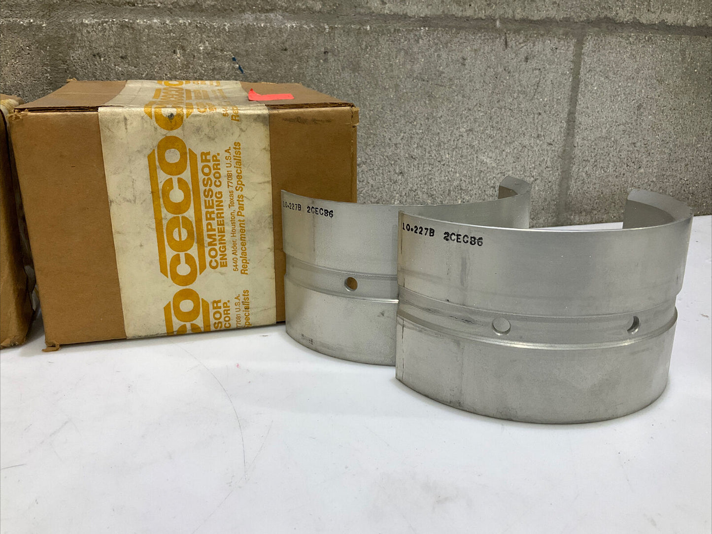 CECO COMPRESSOR ENGINEERING CORP 5365 212439 CE RI6428 LOT OF 2 373