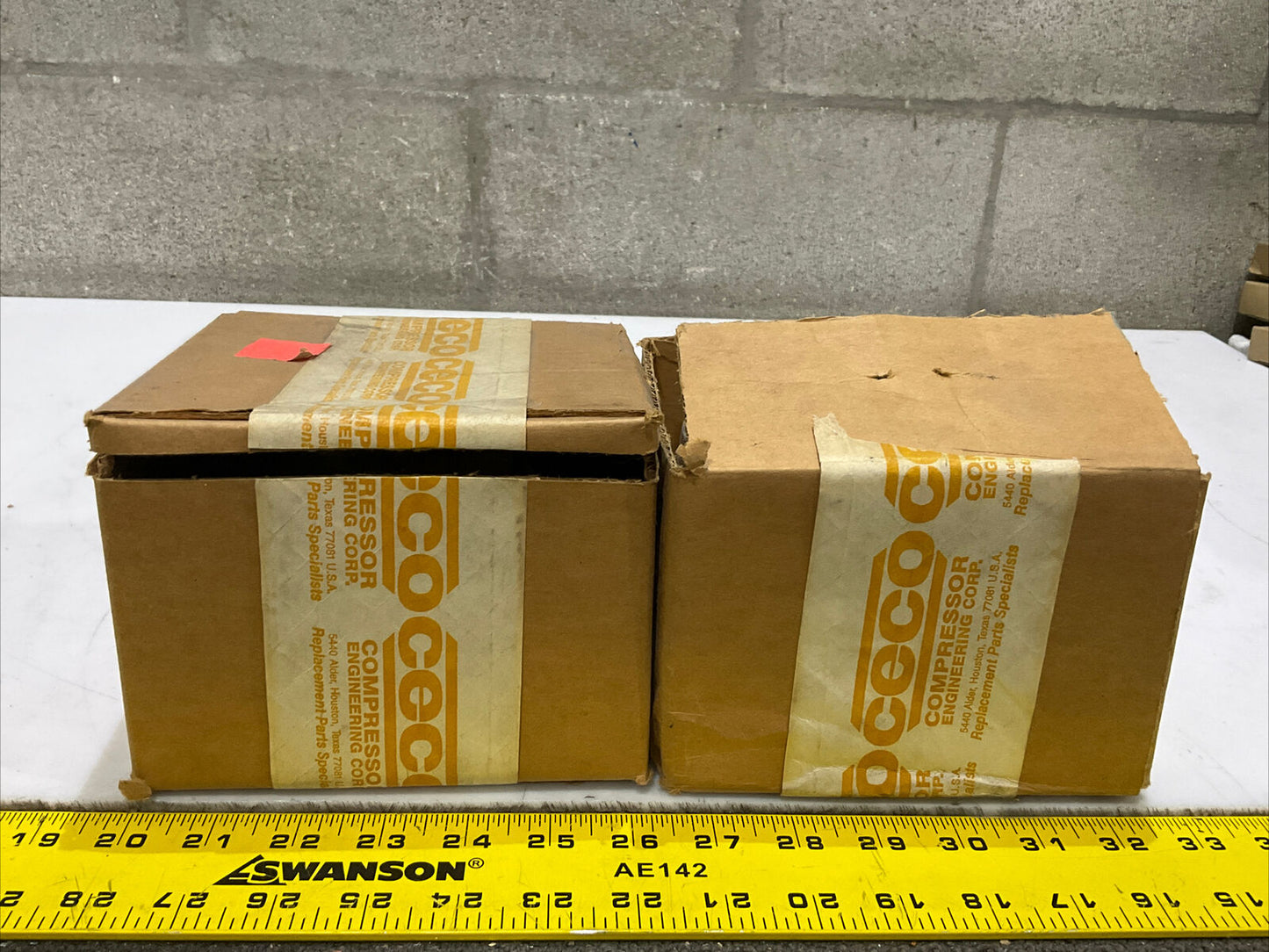 CECO COMPRESSOR ENGINEERING CORP 5365 212439 CE RI6428 LOT OF 2 373