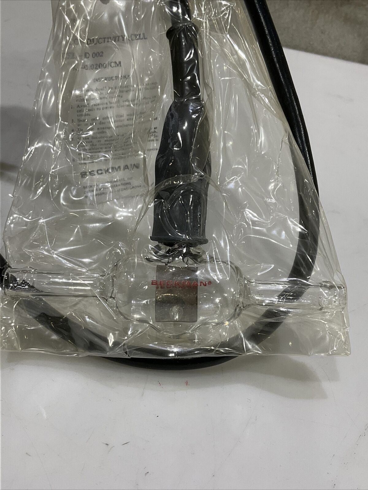 BECKMAN 8501200 CEL-D 002 K-0.0200/CM CONDUCTIVITY CELL 373