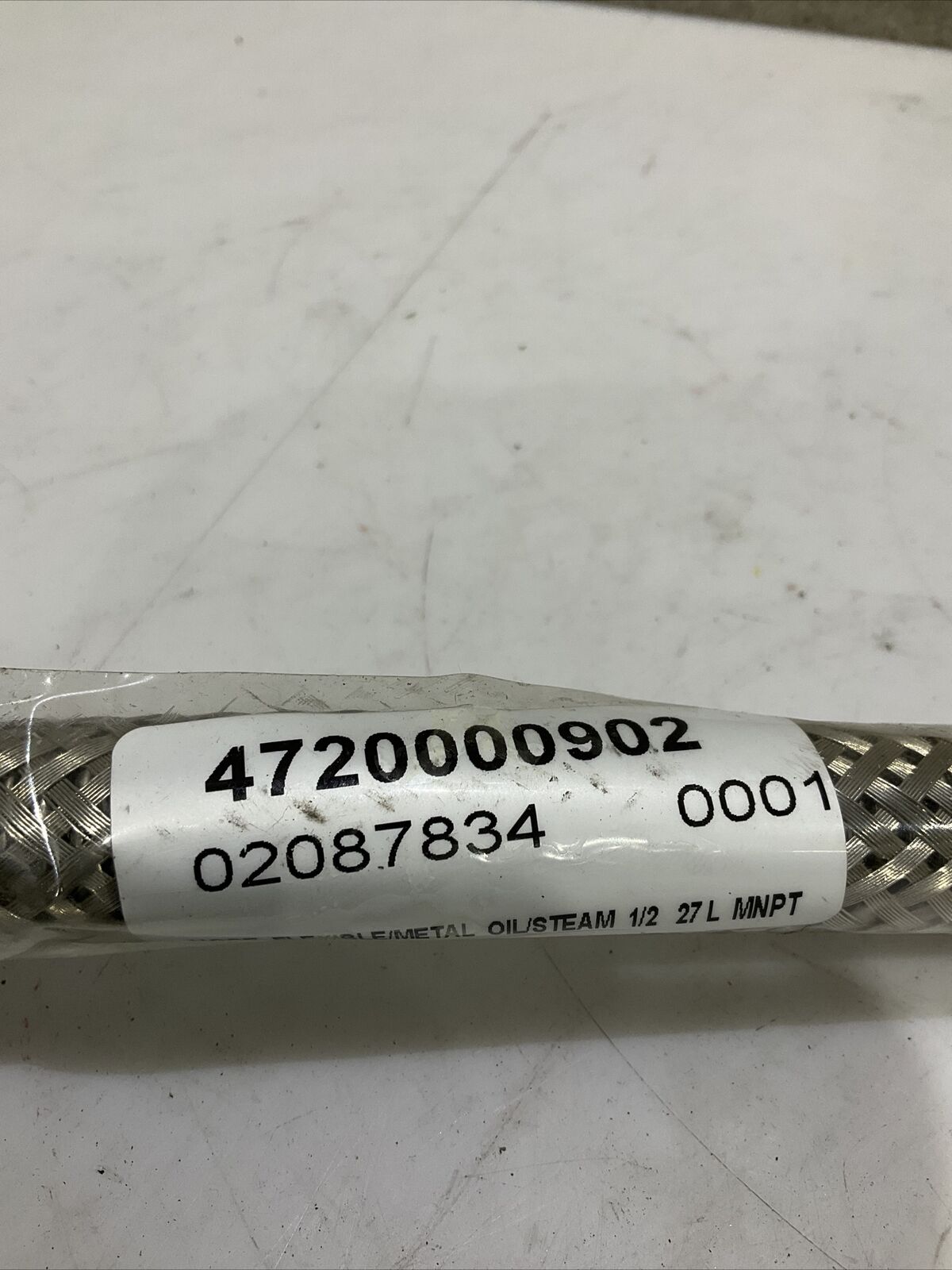 FABER BURNER 6270-21 OIL STEAM FLEXIBLE HOSE 1/2” X 12”L 373
