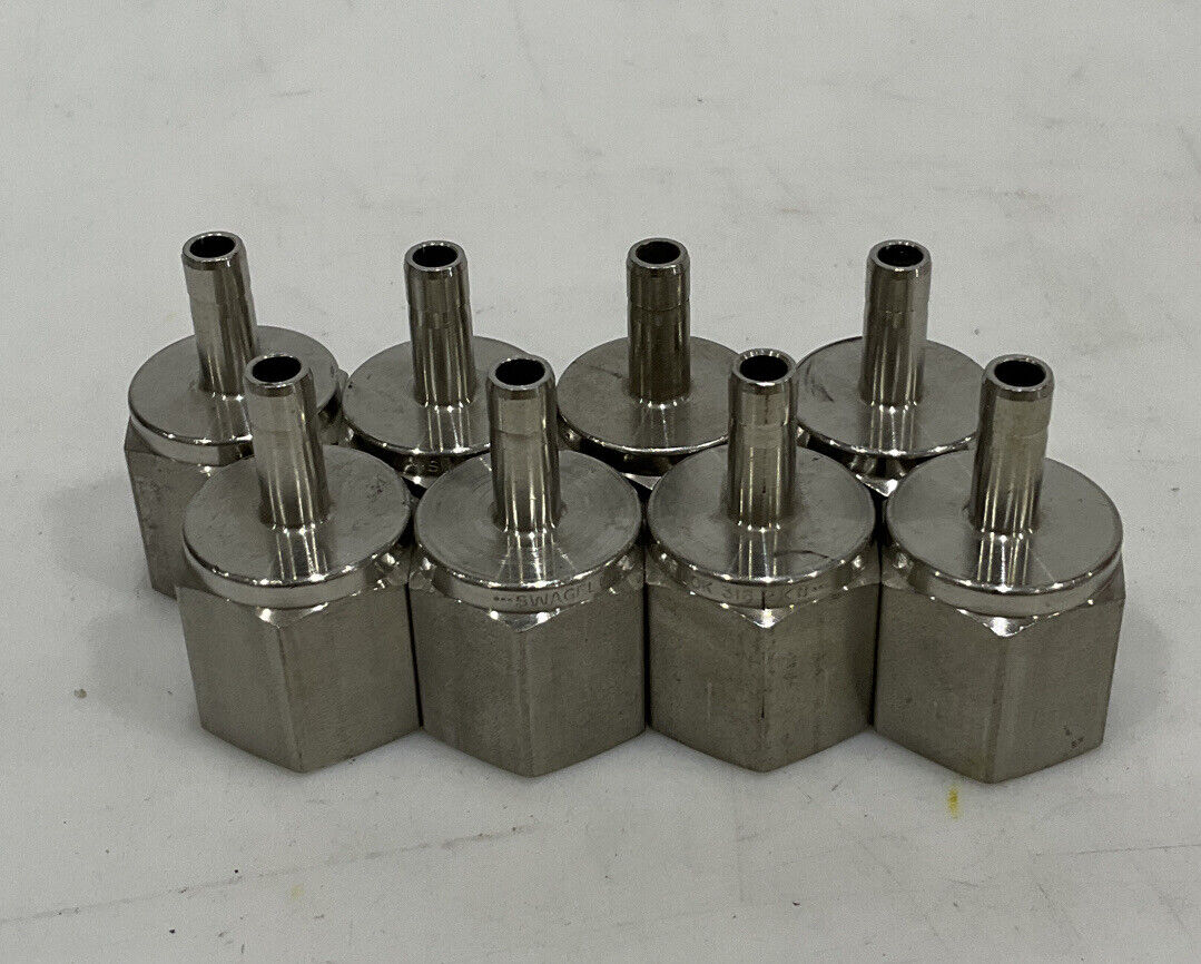 SWAGELOK SS-2-TA-7-8 FEMALE ADAPTER LOT OF 8 476