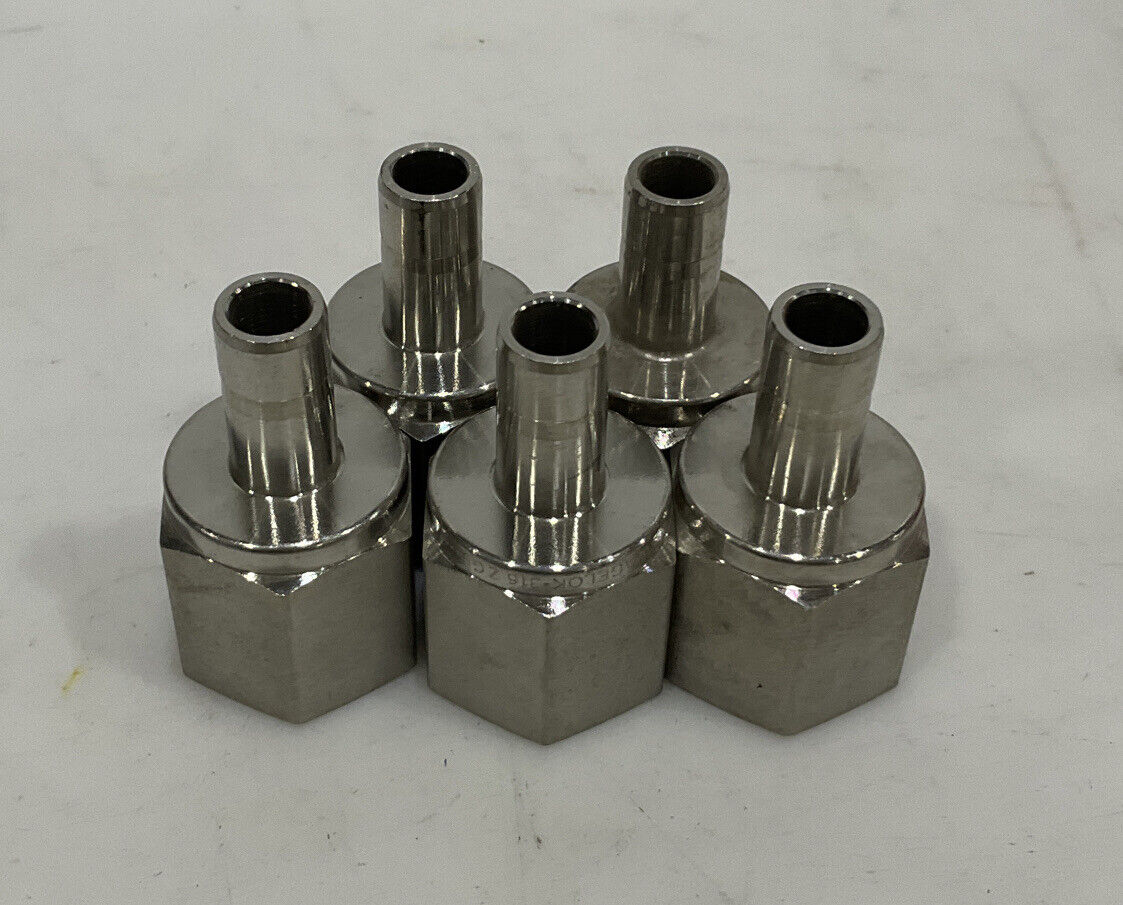 SWAGELOK SS-4-TA-7-8 FEMALE ADAPTER LOT OF 5 476