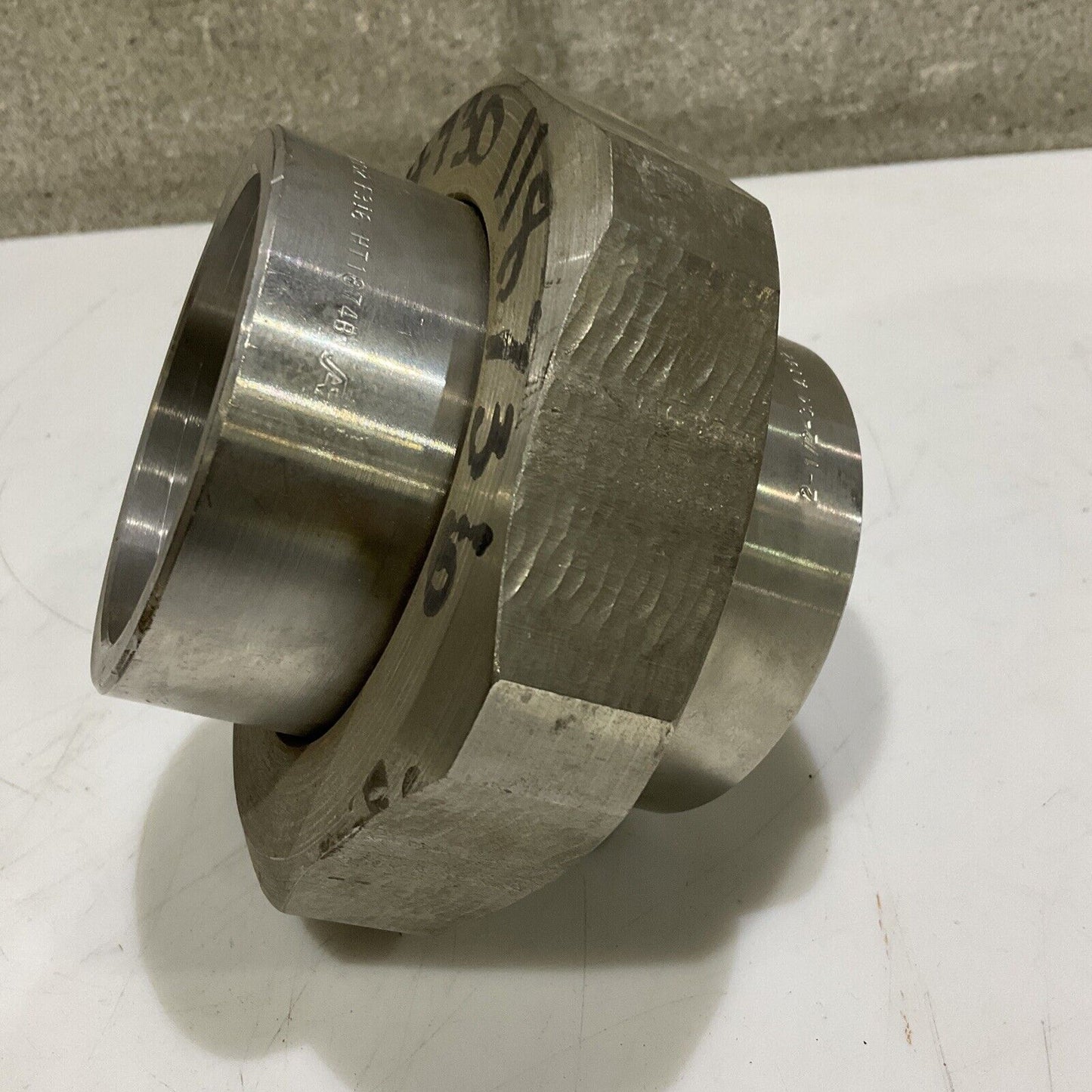 UNION SOCKETWELD 2.5” PIPE FITTING 316 STAINLESS STEEL 3000LB 373