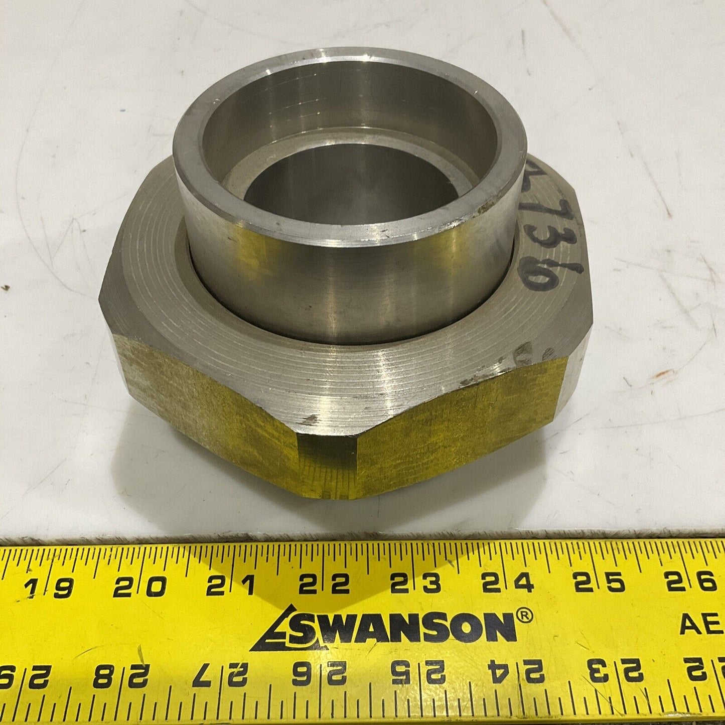 UNION SOCKETWELD 2.5” PIPE FITTING 316 STAINLESS STEEL 3000LB 373