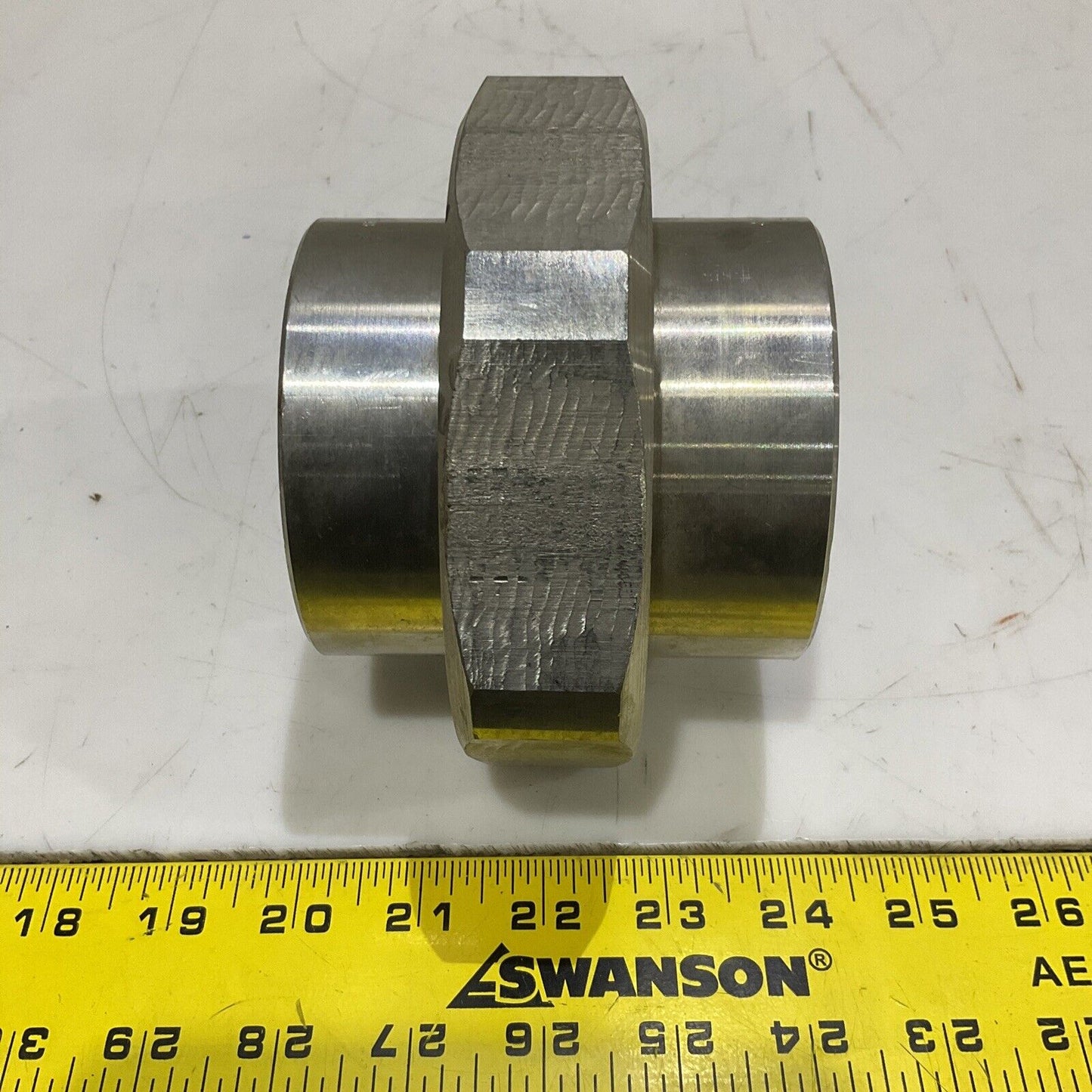 UNION SOCKETWELD 2.5” PIPE FITTING 316 STAINLESS STEEL 3000LB 373