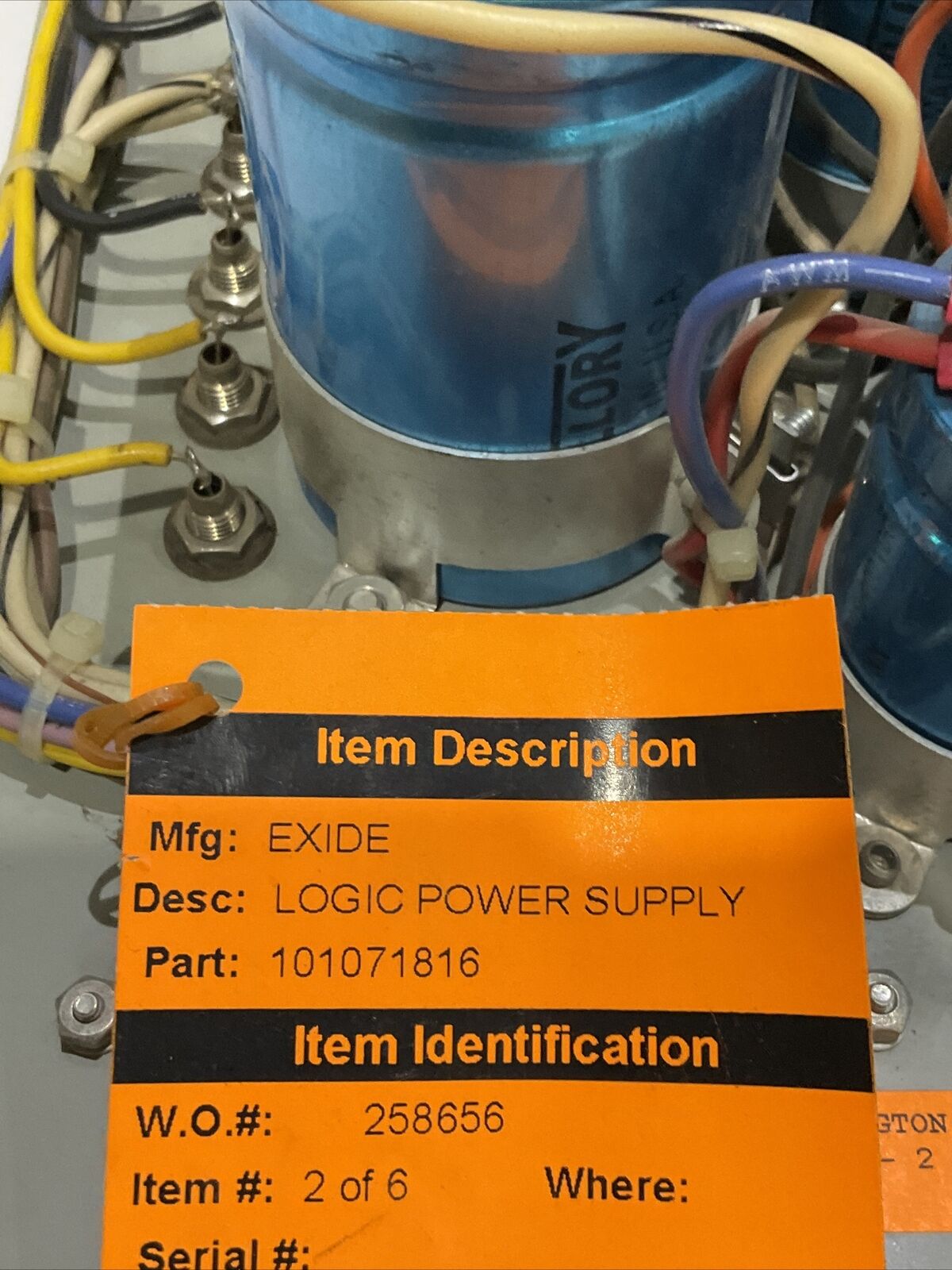 EXIDE 101071816 LOGIC POWER SUPPLY INVERTER MODULE 373