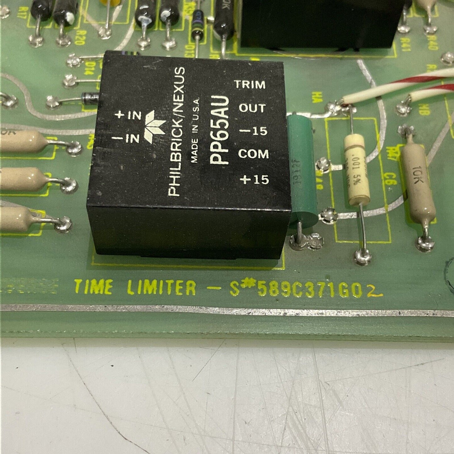 WESTINGHOUSE 589C371G02 TIMER LIMITER GAIN 373