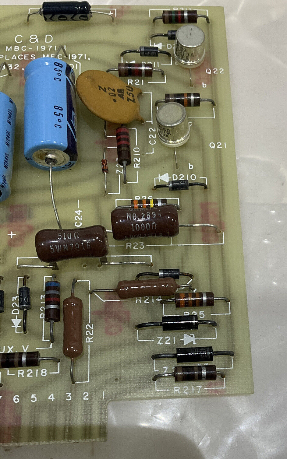 C&D BATTERIES MBC-1971-1 REACTOR BAL ADJ 373