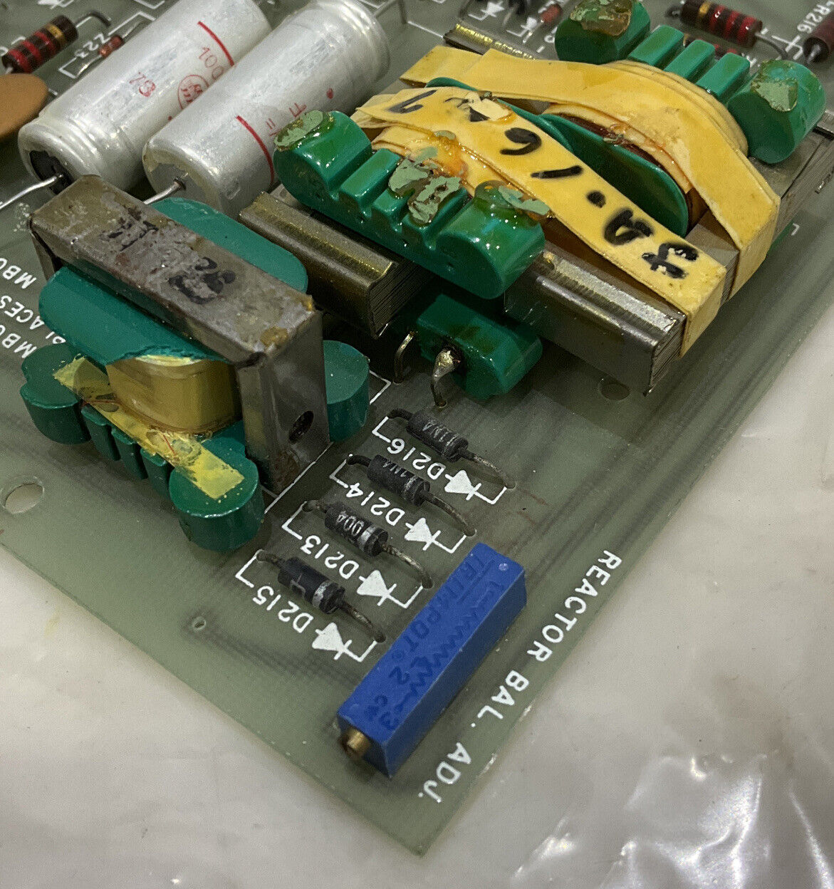 C&D BATTERIES MBC-1971-1 REACTOR BAL ADJ 373