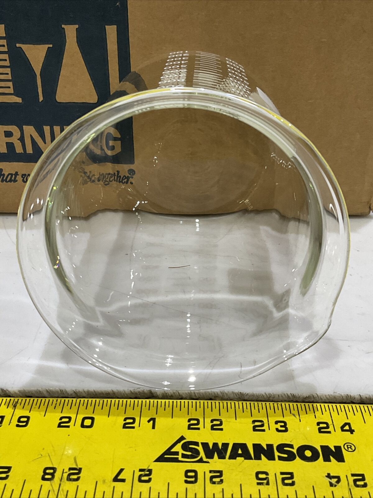 PYREX 1000-1L GRIFFIN BEAKER LOW FORM DOUBLE SCALE 7740 GLASS LOT OF 6 373