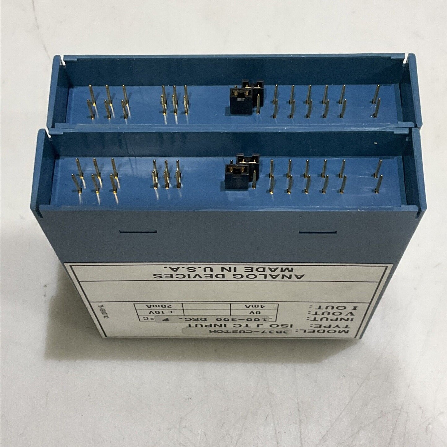 ANALOG DEVICES 3B37-CUSTOM ISOLATED TC INPUT 100-309 DEG F LOT OF 2 373