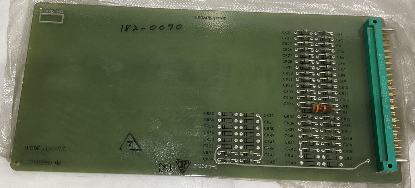 GENERAL ELECTRIC 115D2959G2 DIODE LOAD/V.T. 373