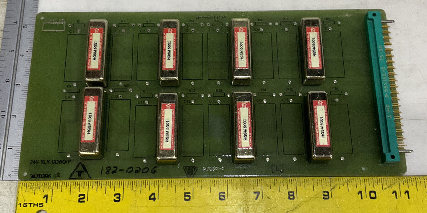 GENERAL ELECTRIC 947D396G2 24V RLY CCWO/P 373