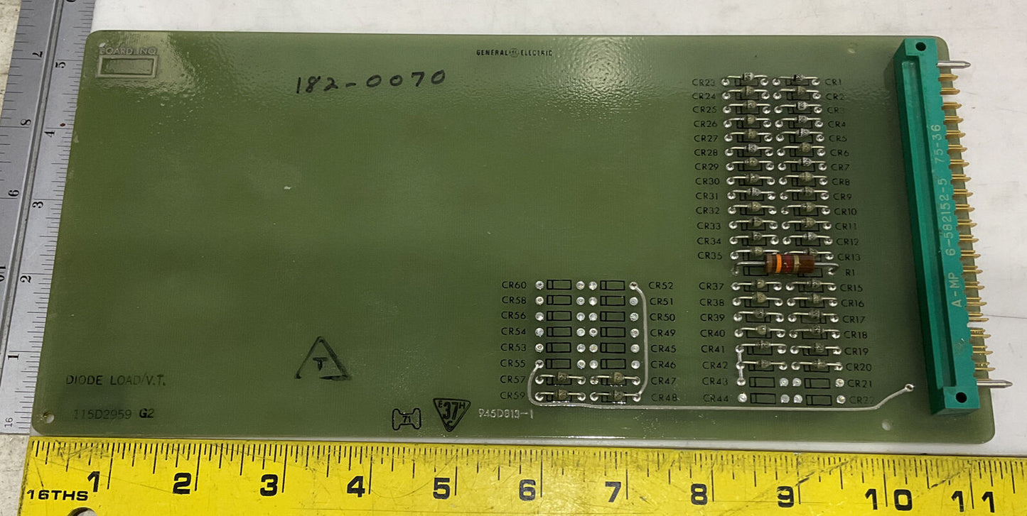 GENERAL ELECTRIC 115D2959G2 DIODE LOAD/V.T. 373