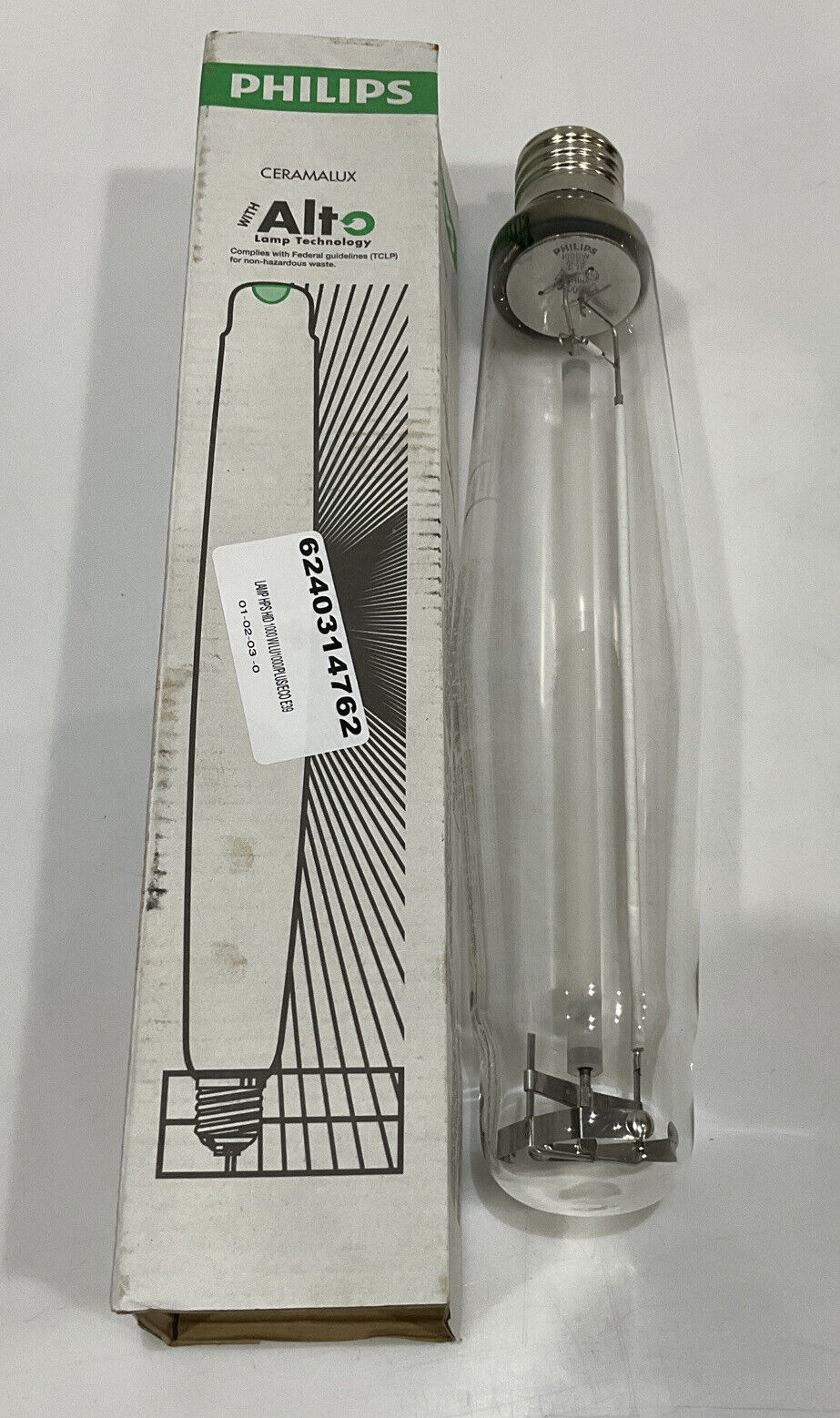 PHILIPS 1000 WATT CERAMALUX HPS LU1000/PLUS/ECO BULB 373