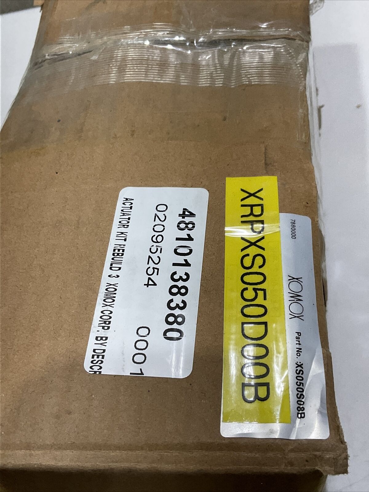 XOMOX XS050S08B ACTUATOR REBUILD KIT 373