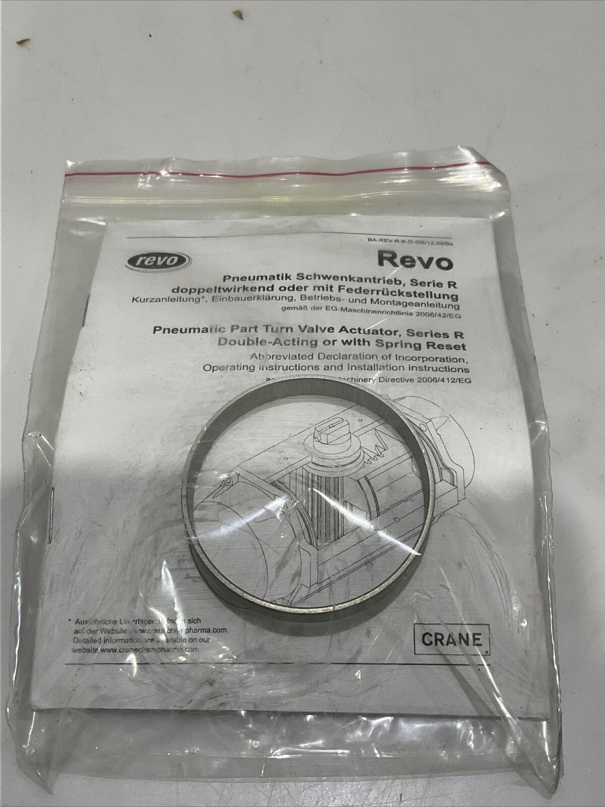 XOMOX XS050S08B ACTUATOR REBUILD KIT 373