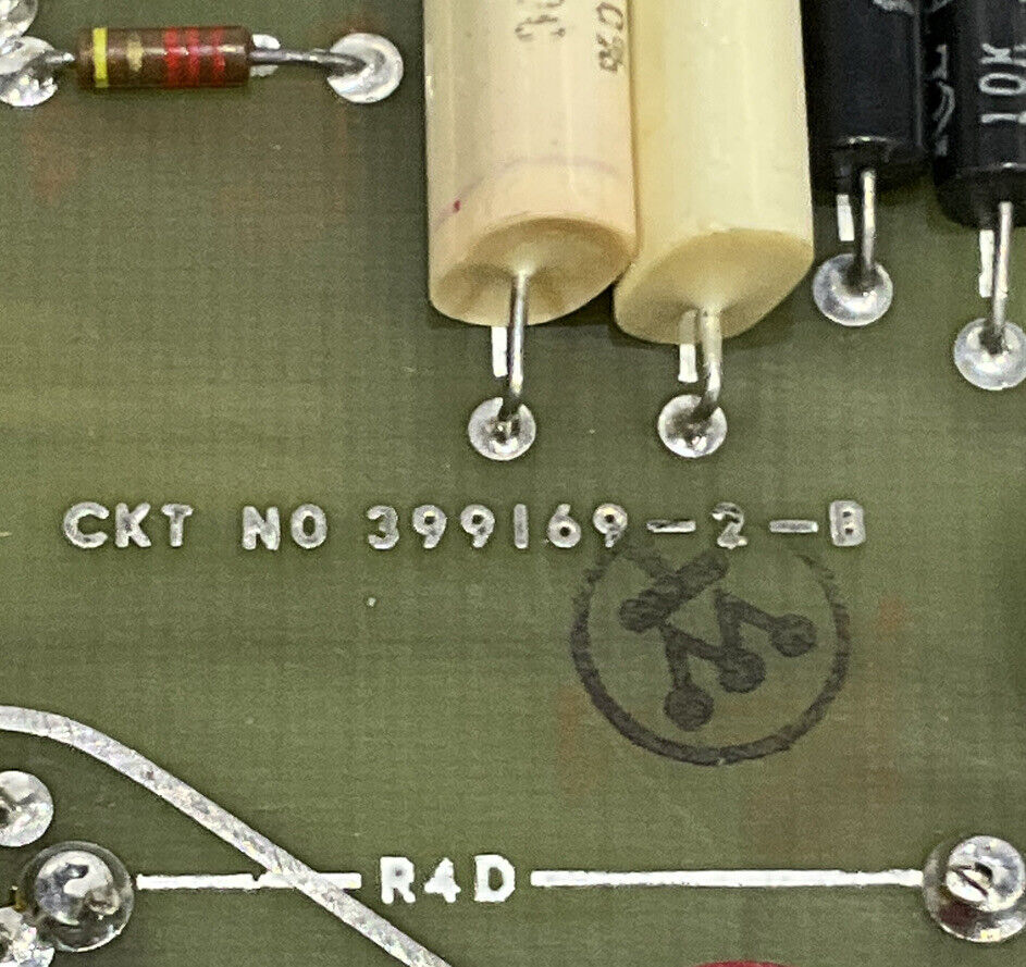 HAGAN ASSEMBLY 398557 REV B ANALOG COMP 7 373