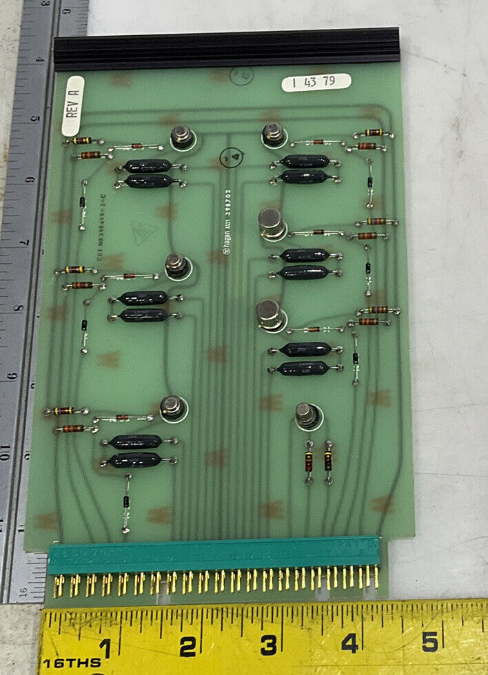 HAGAN ASSEMBLY 398702 REV A ANALOG SWITCH 1 373