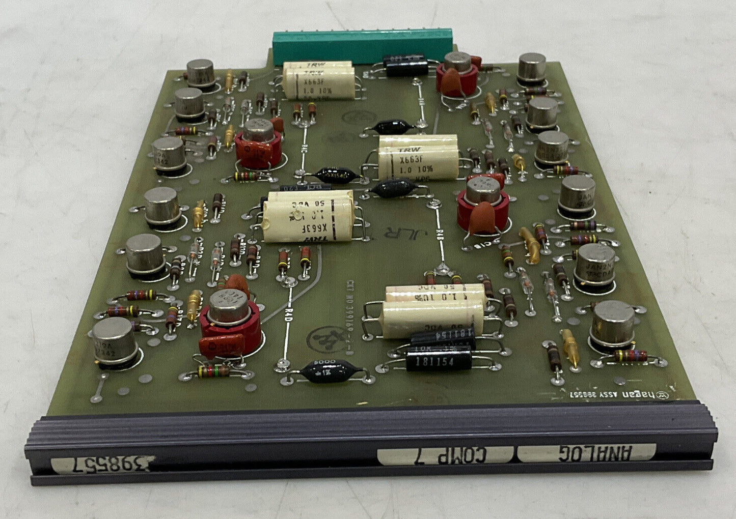 HAGAN ASSEMBLY 398557 REV B ANALOG COMP 7 373