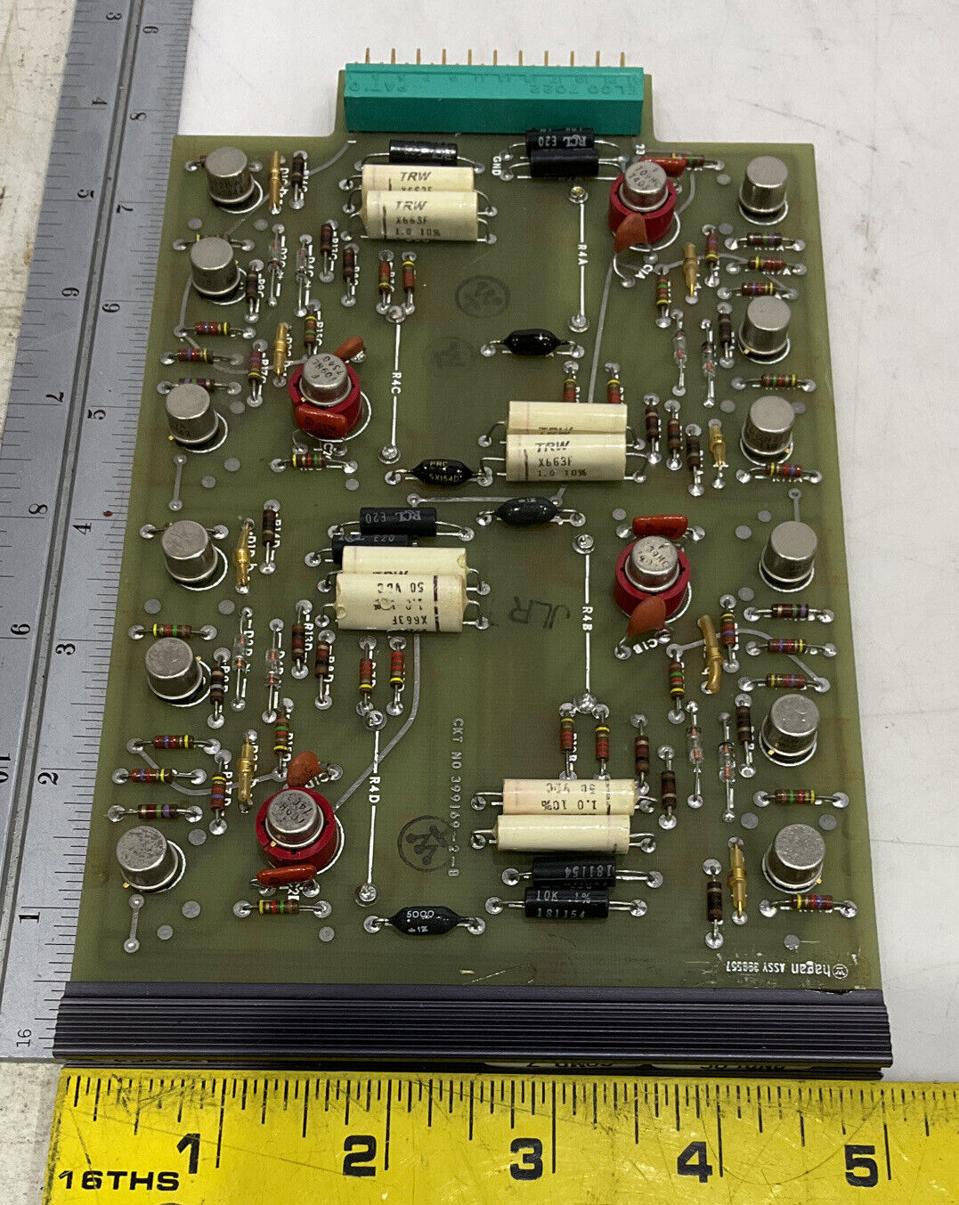 HAGAN ASSEMBLY 398557 REV B ANALOG COMP 7 373