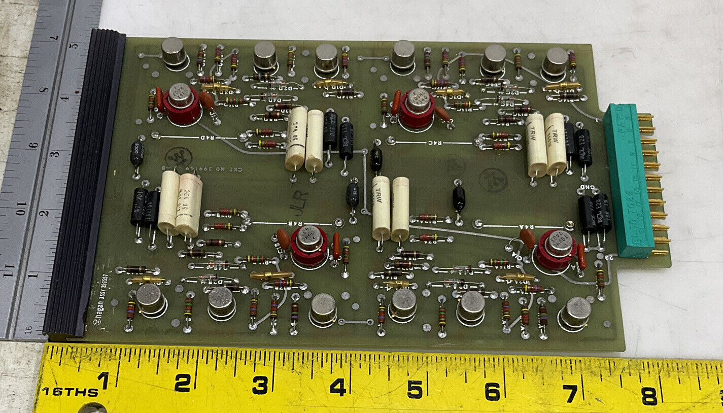 HAGAN ASSEMBLY 398557 REV B ANALOG COMP 7 373