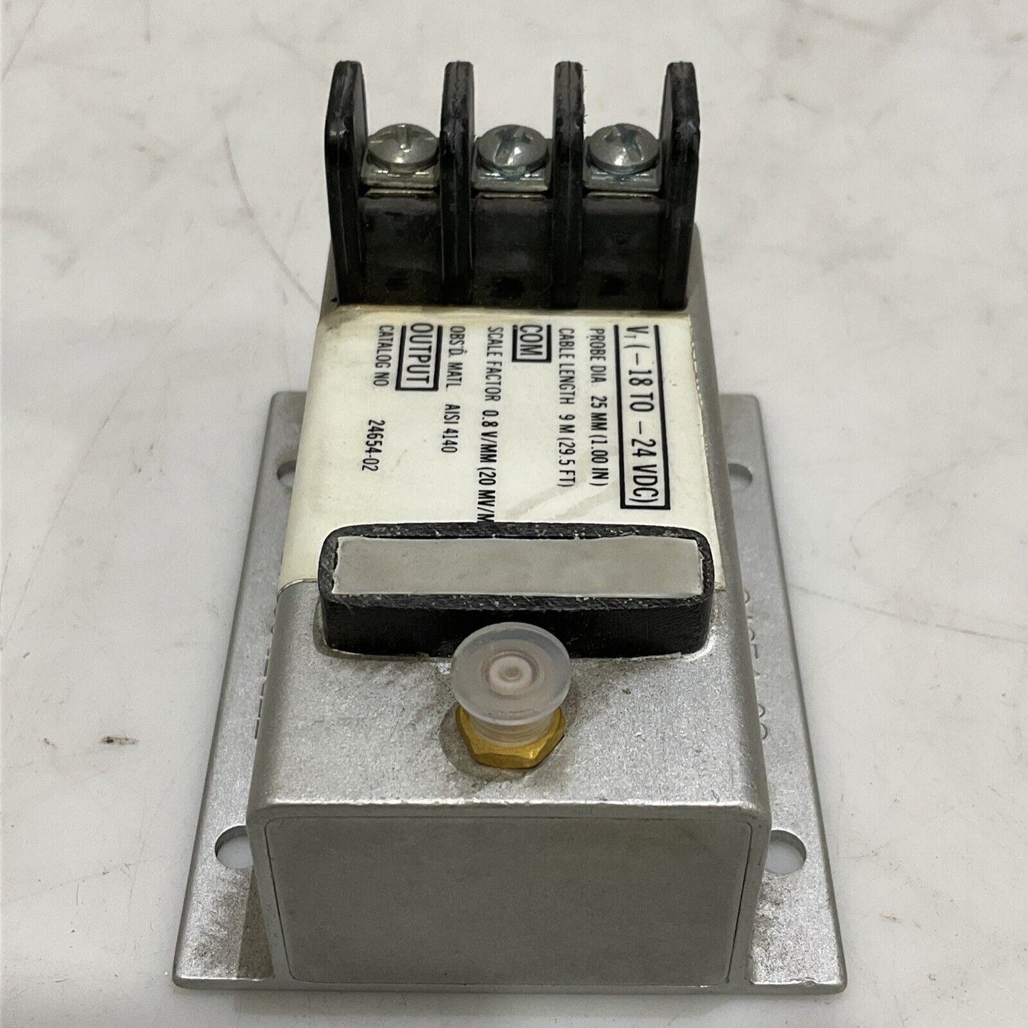BENTLY NEVADA 24654-02 18744-O1G 25MM PROXIMITOR SENSOR 373