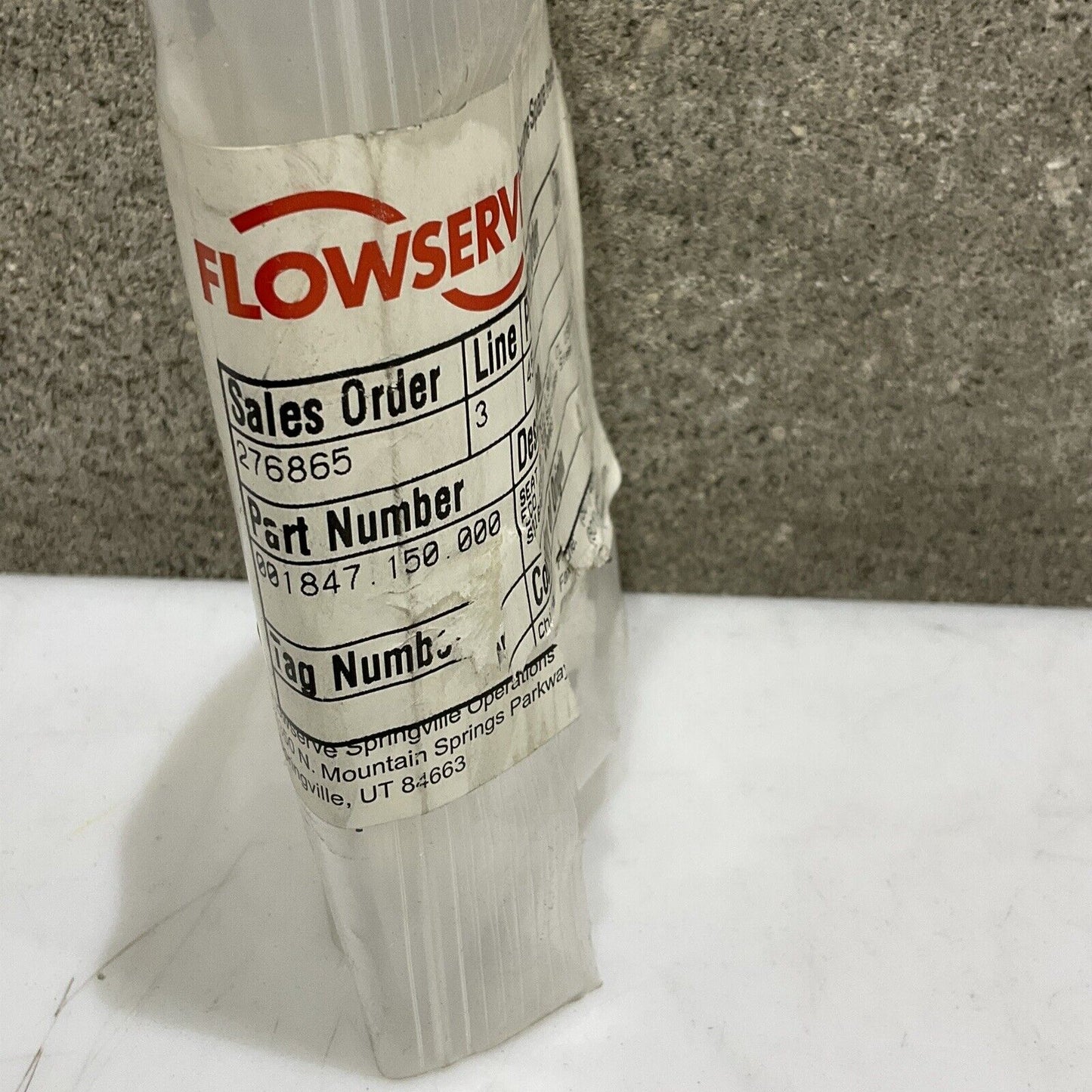 FLOWSERVE 001847-150-000 SEAT RETAINER 1.50/2” CL 150/600 ECO 13147 316 SS 373