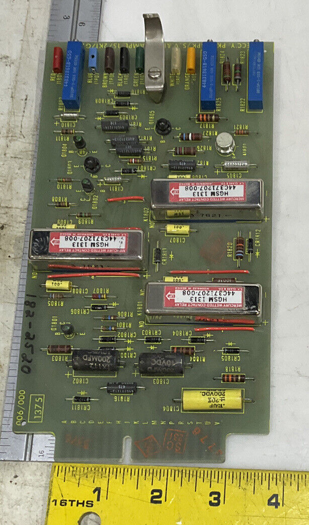 GENERAL ELECTRIC 44A307700 VA-2 ECC’Y. PK-TO-PK/S.v.&ECC’Y.AMPL. 1572K17G700 373