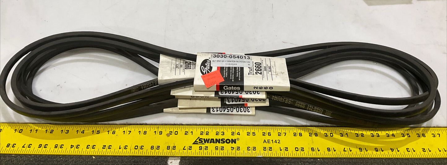 GATES 2660 TRUFLEX V BELT DRIVE LOT OF 6 373