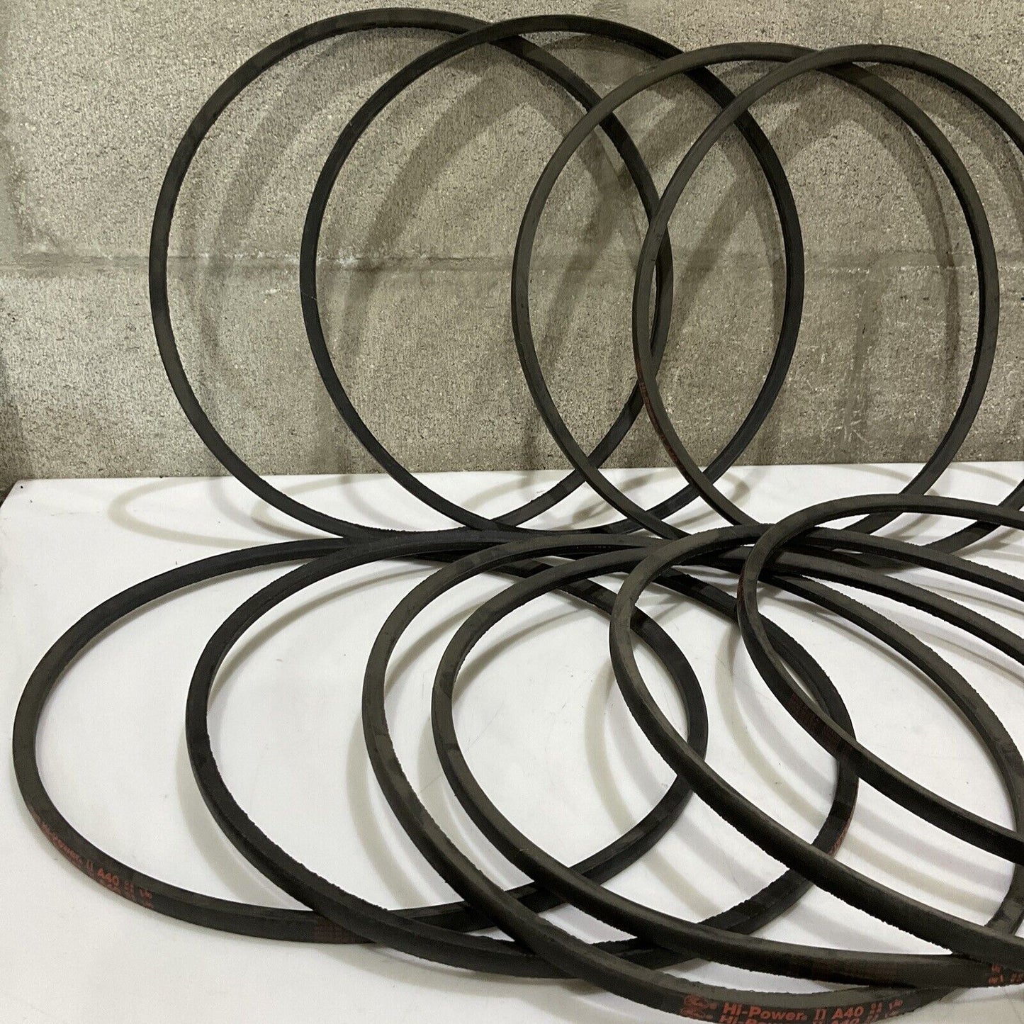 GATES A40 V 80 HI-POWER II V BELT LOT OF 10 373