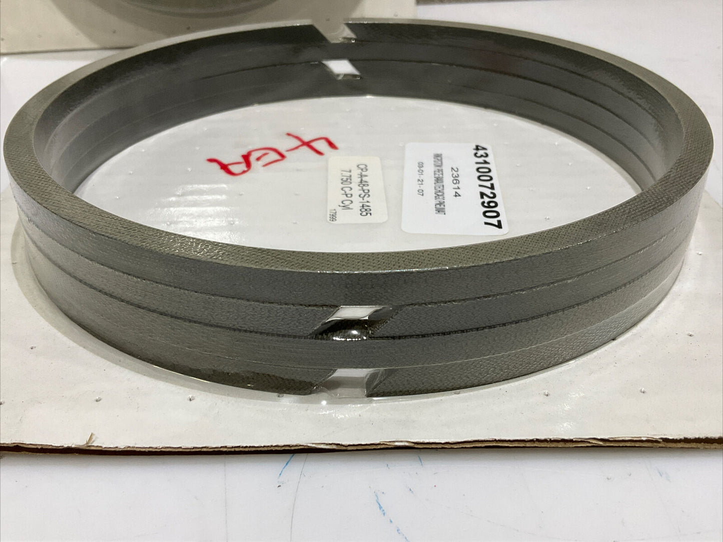 BAKALITE CHICAGO PNEUMATIC CP-A-48-PS-1485 7.750 C-O PISTON RING LOT OF 8 373
