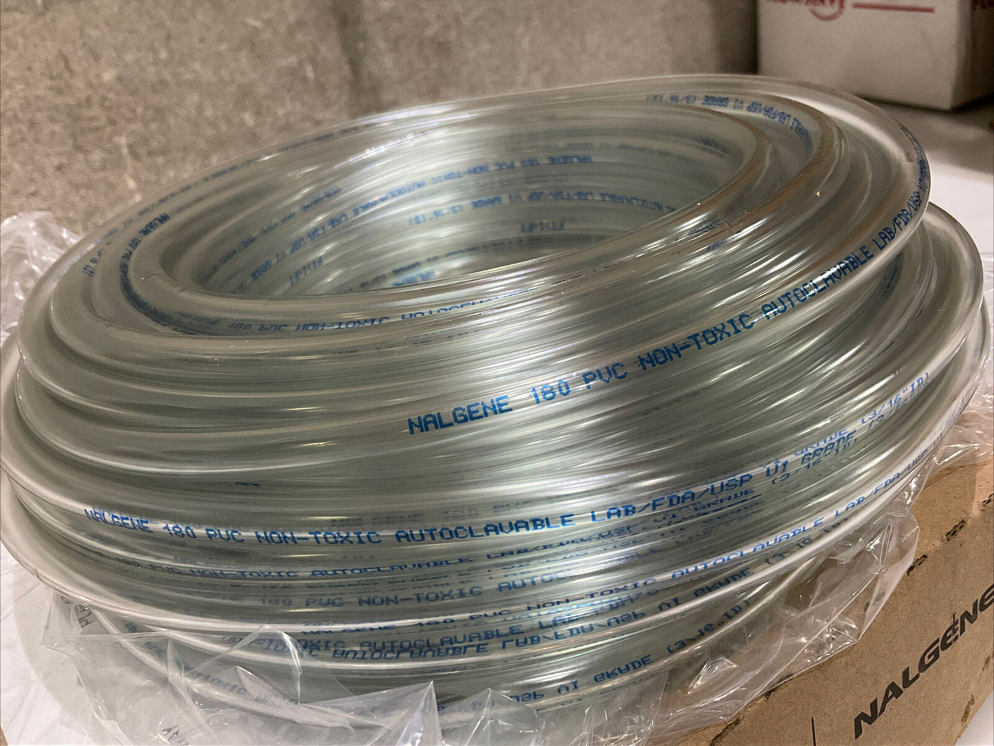 THERMO SCIENTIFIC 8000-0030 CLEAR PVC TUBING 3/16 ID X 5/16 OD X 1/16 WALL 373