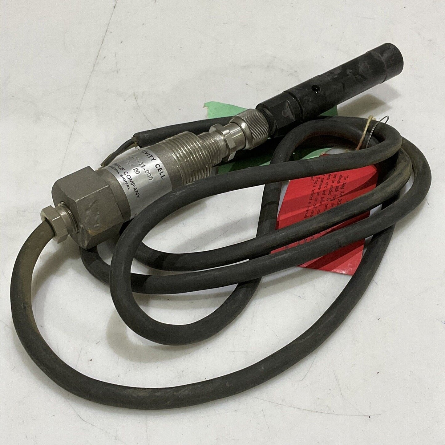 LEEDS & NORTHRUP 4801-001-03-11-000 CONDUCTIVITY CELL CARP NO. #20 373