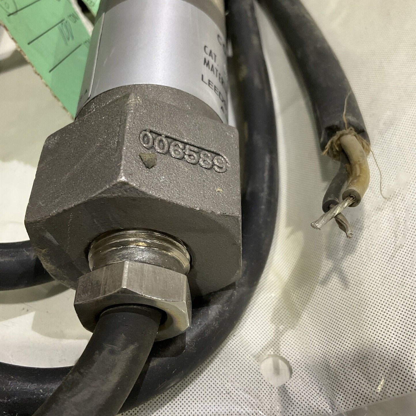 LEEDS & NORTHRUP 4801-001-03-11-000 CONDUCTIVITY CELL CARP NO. #20 373