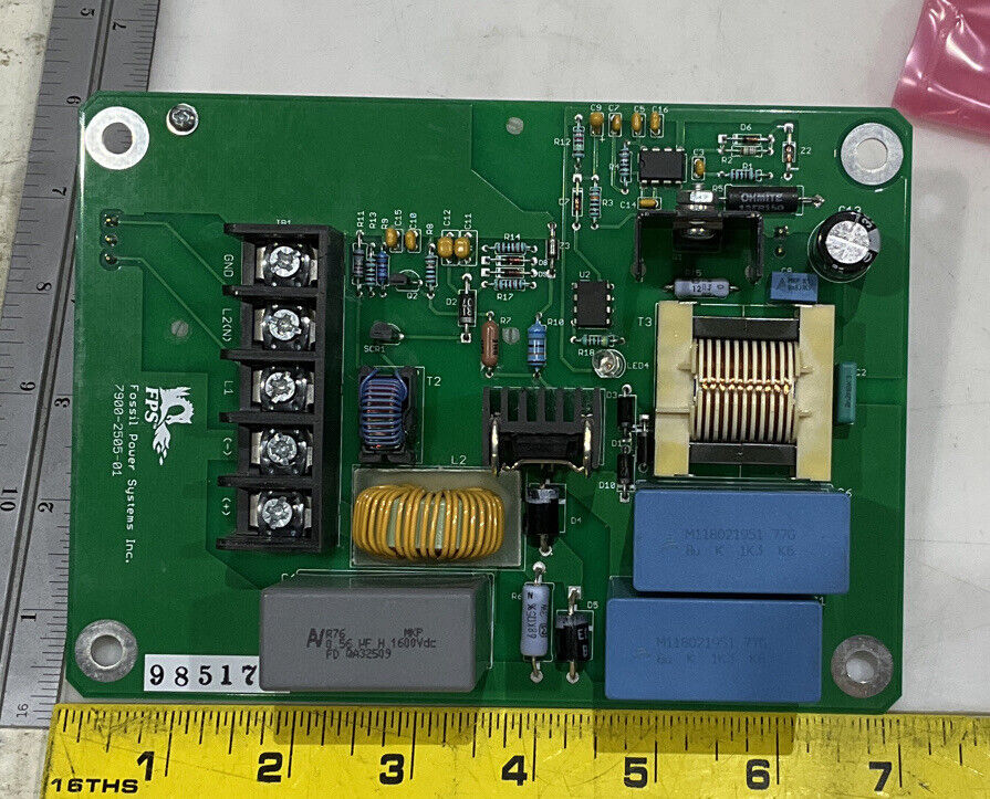 FOSSIL POWER SYSTEMS 7900-2505-01 POWER SUPPLY IGNITION POWERPACK INPUT 373