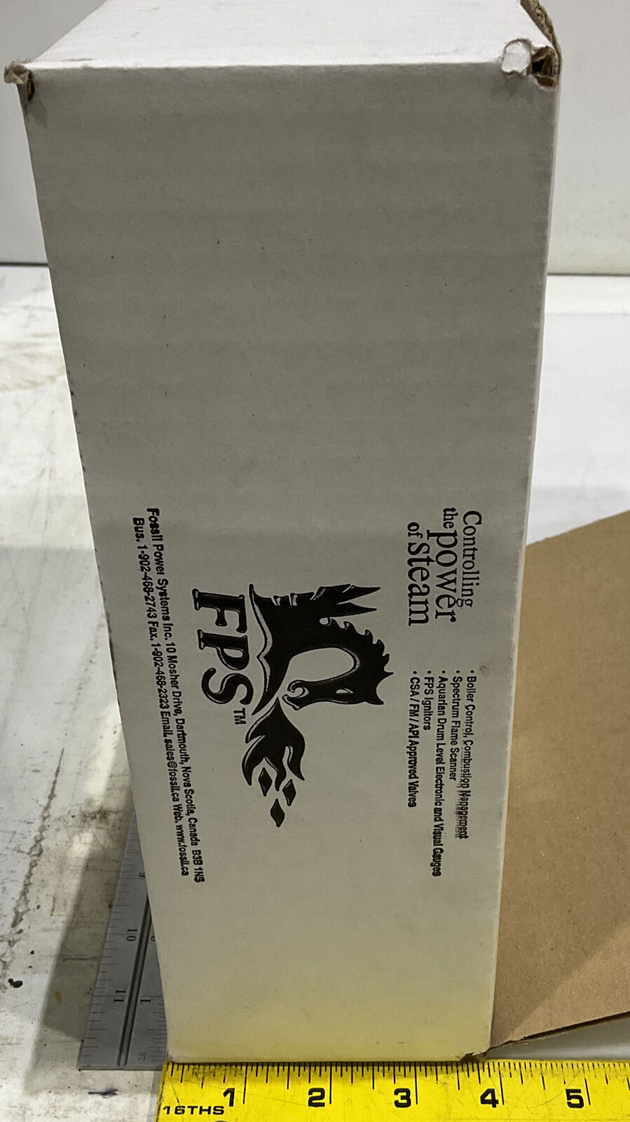 FOSSIL POWER SYSTEMS 7900-2505-01 POWER SUPPLY IGNITION POWERPACK INPUT 373