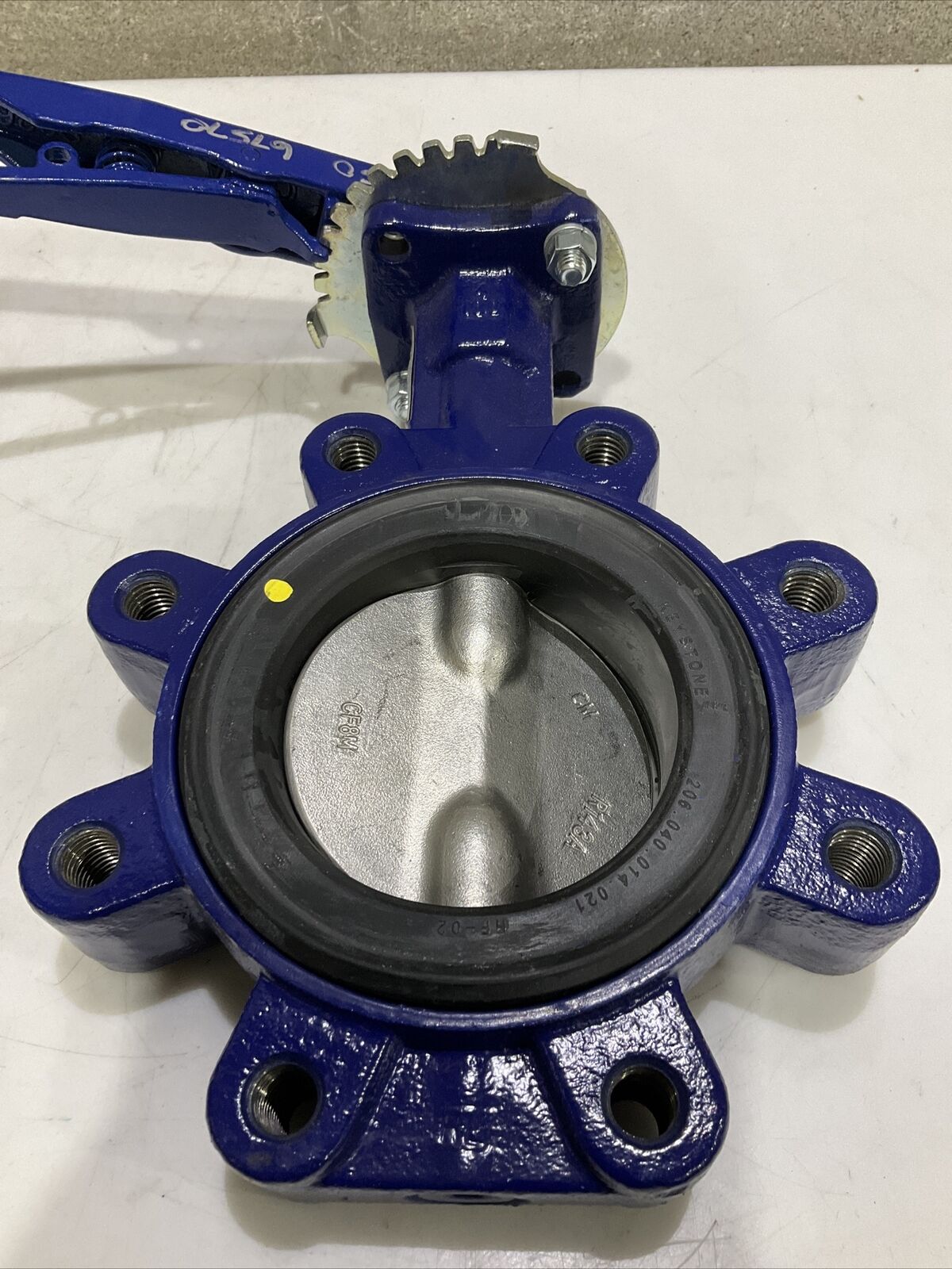 KEYSTONE GRL 4D11EA1KB0 166170 N07C BUTTERFLY VALVE LUG WITH LEVER 4” 373