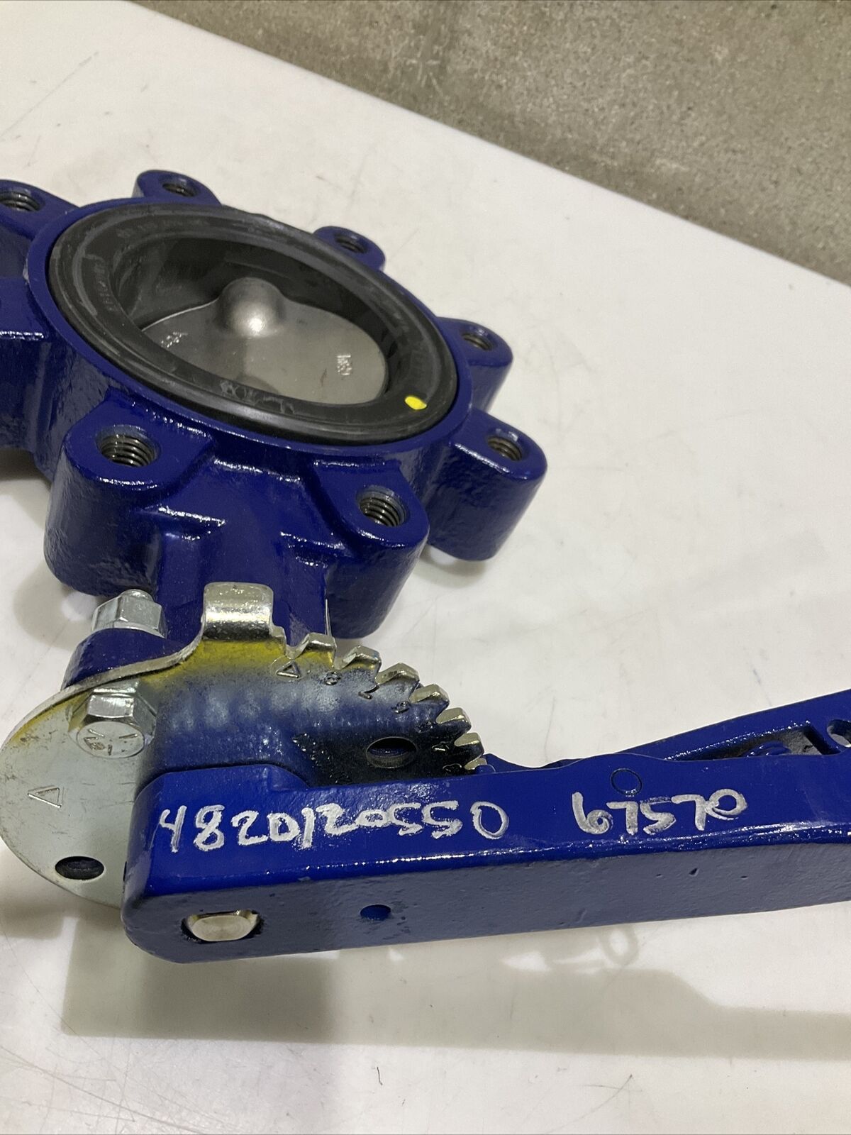 KEYSTONE GRL 4D11EA1KB0 166170 N07C BUTTERFLY VALVE LUG WITH LEVER 4” 373