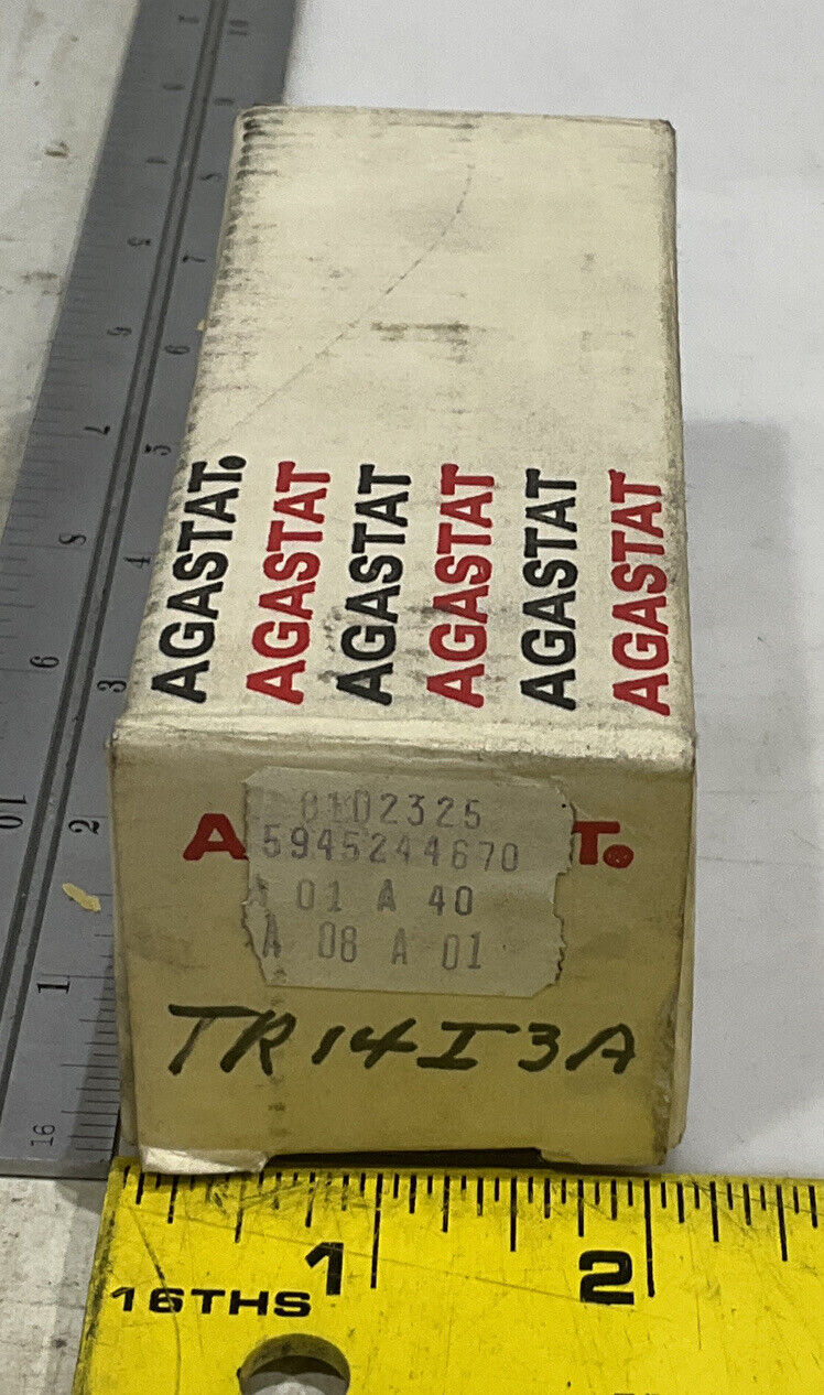 AGASTAT TR14I3A CONTROL RELAY 120V25-400HZ 373