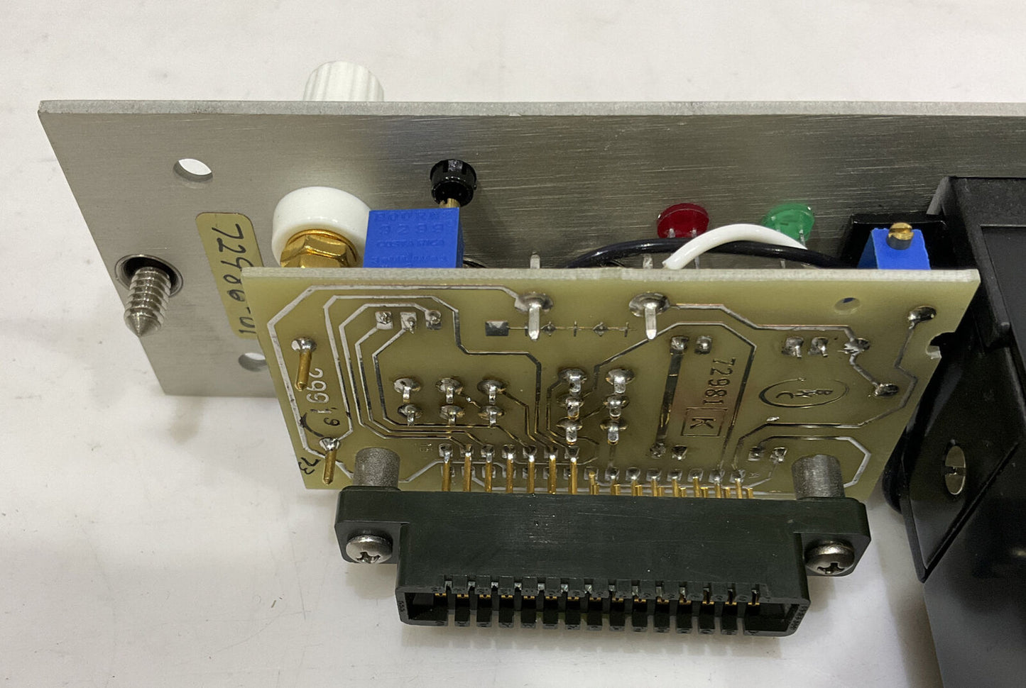 BENTLY NEVADA 72987-01D FRONT PANEL ECCENTRICITY MONITOR 373